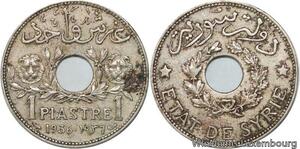 R4333 Syria 1 Piastre Etat de Syrie 1936 (a) Paris -> Make offer