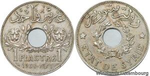 R4334 Syria 1 Piastre Etat de Syrie 1936 (a) Paris -> Make offer