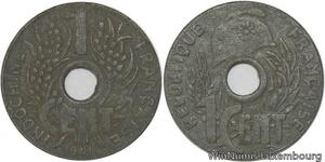 R4343 French Indochina 1 Centième 1941 Hanoi -> Make offer