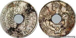 R4354 French Indochina 5 Centièmes 1938 (a) Paris -> Make offer
