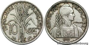 R4401 French Indochina 10 Cents Turin 1939 (a) Paris -&gt; Make offer