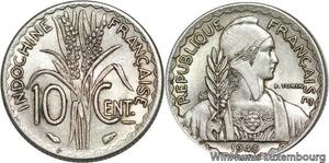 R4405 French Indochina 10 Cents Turin 1940 (a) Paris AU -&gt; Make offer