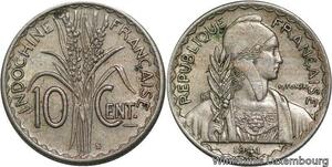 R4408 French Indochina 10 Cents Turin 1941 S San Francisco -> Make offer