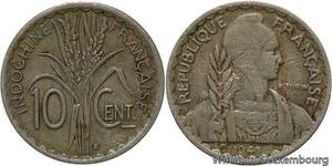 R4411 French Indochina 10 Cents Turin 1941 S San Francisco -> Make offer