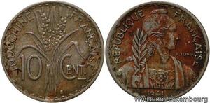 R4415 French Indochina 10 Cents Turin 1941 S San Francisco AU -> Make offer