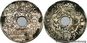 R4433 Syria 1 Piastre Etat de Syrie 1929 (a) Paris -> Make offer