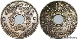 R4449 Lebanon 1 Piastre Etat du Grand Liban 1933 (a) Paris -> Make offer