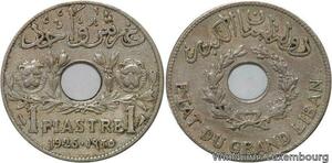R4466 Lebanon 1 Piastre Etat du Grand Liban 1925 (a) Paris -> Make offer