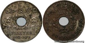 R4504 Lebanon 1 Piastre Etat du Grand Liban 1936 (a) Paris -> Make offer