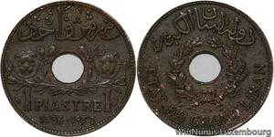 R4558 Lebanon 1 Piastre Etat du Grand Liban 1936 Paris -> Make offer