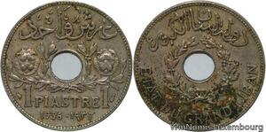 R4564 Lebanon 1 Piastre Etat du Grand Liban 1936 Paris -> Make offer