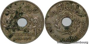 R4568 Lebanon 1 Piastre Etat du Grand Liban 1936 Paris -> Make offer