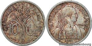 R4619 French Indochina 20 Cents Turin 1945 -> Make offer