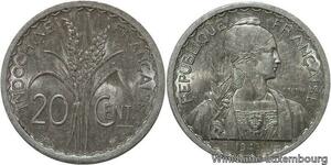 R4626 French Indochina 20 Cents Turin 1945 UNC -> Make offer