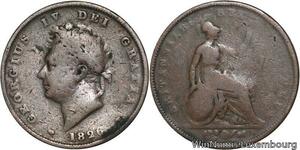 R4651 United Kingdom 1 Penny George IV 1826 -> Make offer