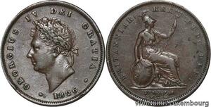 R4652 United Kingdom 1 Penny George IV 1826 -> Make offer