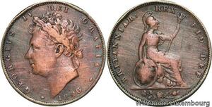 R4662 United Kingdom Farthing George IV 1826 -> Make offer