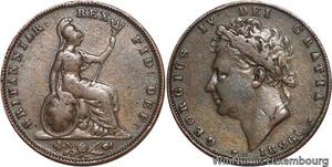 R4669 United Kingdom Farthing George IV 1826 -> Make offer