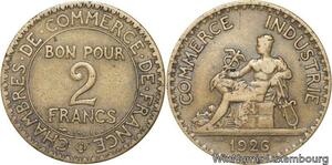 R4732 France 2 Francs Chambre du Commerce 1926 -> Make offer