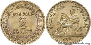 R4736 France 2 Francs Chambre du Commerce 1921 SUP -> Make offer