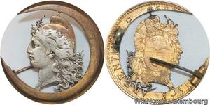 R4743 Rare Argentina 2 Centavos 1890 Artist work Liberty Silvered -> Make offer