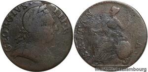 R4776 United Kingdom Half Penny George III 1774 -> Make offer