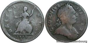 R4778 United Kingdom Farthing George III 1773 -> Make offer