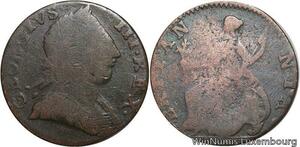 R4779 United Kingdom Half Penny George III 1770 1775 -> Make offer