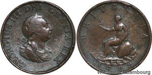 R4782 United Kingdom Half Penny George III 1799 -> Make offer