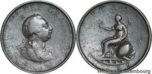 R4785 United Kingdom Half Penny George III 1799 -> Make offer