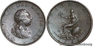 R4787 United Kingdom Half Penny George III 1799 -> Make offer