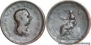 R4790 United Kingdom Half Penny George III 1806 -> Make offer