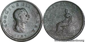 R4806 United Kingdom Half Penny George III 1807 -> Make offer