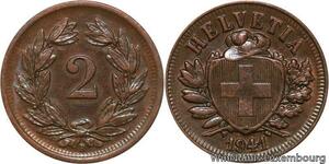 R4858 Switzerland 2 Rappen Helvetia 1941 B Berne UNC -> Make offer
