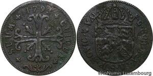 R4879 Switzerland Swiss Neuchatel 1/2 Batzen Frédéric-Guillaume Il Prusse 1793