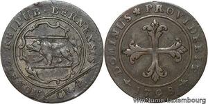 R4896 Switzerland Swiss Cantons Bern 4 Kreuzer Ours 1798 -> Make offer