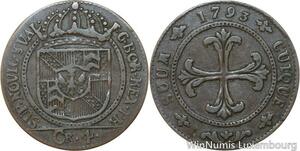 R4914 Switzerland Swiss Cantons 4 Kreutzer Suum Cuique 1793 -> Make offer