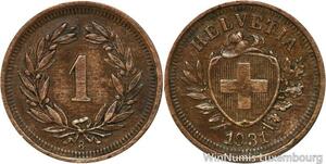 R4927 Switzerland 1 Rappen Helvetia 1931 B Berne AU -> Make offer
