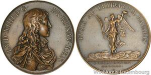 R5188 Rare Medal Germany Louis XIV War Friburg Bavaria 1649 SUP -> Make offer