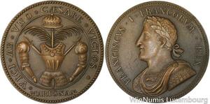 R5211 Rare Médaille François Ier Victoire Marignan Portes Milan 1515 AU