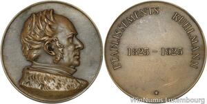 R5244 Médaille Société Kuhlmann Industrie chimique 1825 1925 Madeleine Paris SUP
