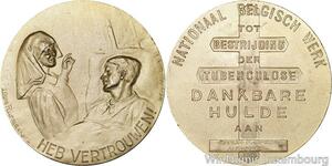R5276 Medal Belgium Croix Rouge Antwerpen Lutte Tuberculose SUP -> Make offer