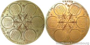 R5300 Grande Médaille Calendrier Année 1973 SUP -> Make offer