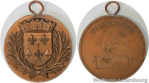 R5324 Médaille France Villepinte Mr G.Daoust Torcheux 1986 -> Make offer