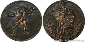 R5333 Médaille 300 ans de Opéra de Paris Musique Danse 1671 1971 SUP -> M offer