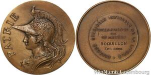 R5366 Médaille Patrie Literie 10 ans collaboration Emilienne Boquillon SUP