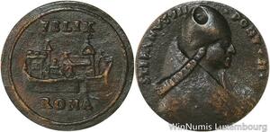 R5376 Rare Medal Papal States Vatican Pope Stephen Stephanvs III 768 772