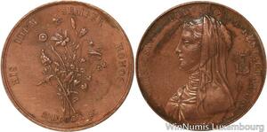 R5389 Médaille Academie Musique Jeux Floraux Clémence Isaure 1819 -> Make offer