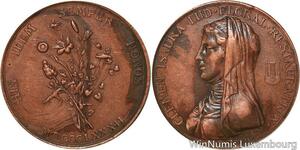 R5390 Médaille Academie Musique Jeux Floraux Clémence Isaure 1882 -> Make offer