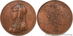 R5391 Médaille Academie Musique Jeux Floraux Clémence Isaure 1882 -> Make offer